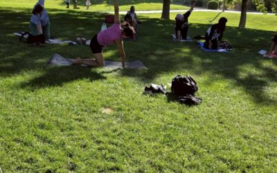 YOGA FOR BEGINNER IN THE PARK